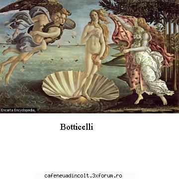 renasterea italiana botticelli