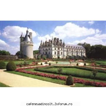 Gradini celebre - Gradinile de la Castelul de Chenonceau nr.2 - Europa, America,Australia