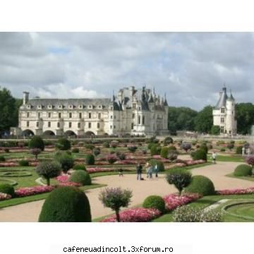 Gradini celebre - Gradinile de la Castelul de Chenonceau nr.3 - Europa, America,Australia