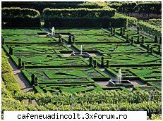 Gradini celebre - Gradinile castelului Villandry nr.3 - Europa, America,Australia
